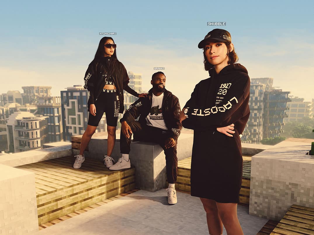Lacoste x Minecraft